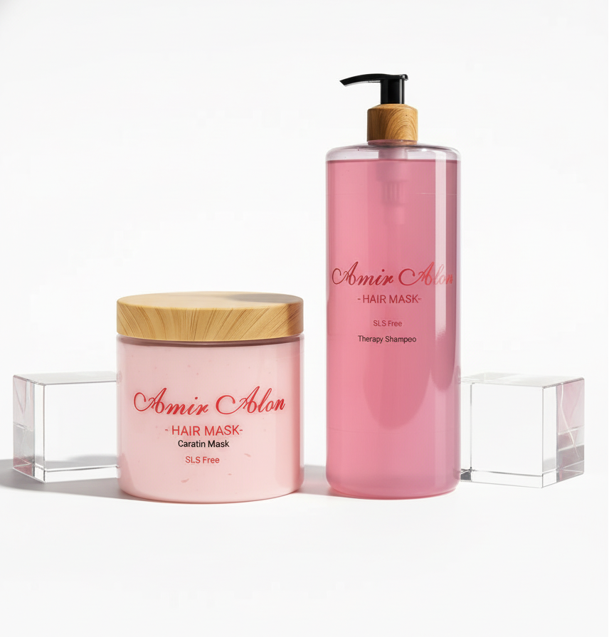 סט שמפו מסכה  לשיער רגיל ושומני – AMIR ALON