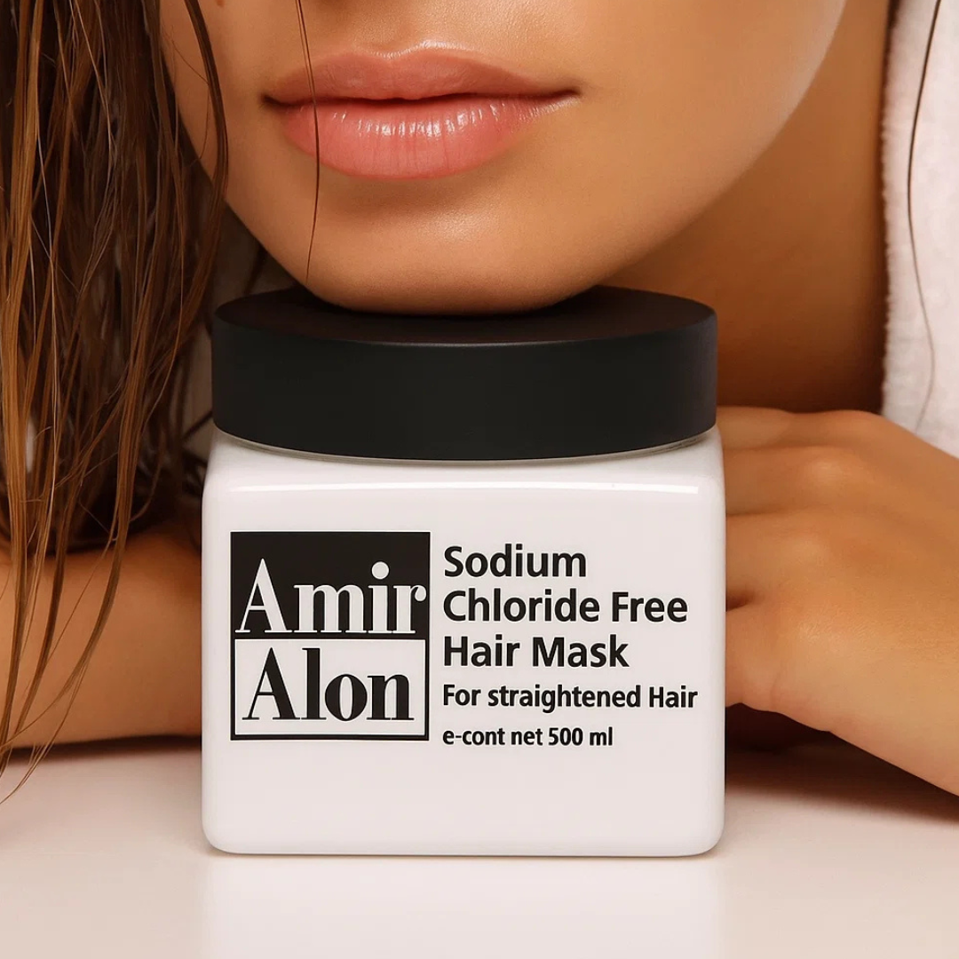 מסכה ללא מלחים מתאימה לכל סוגי השיער -AMIR ALON