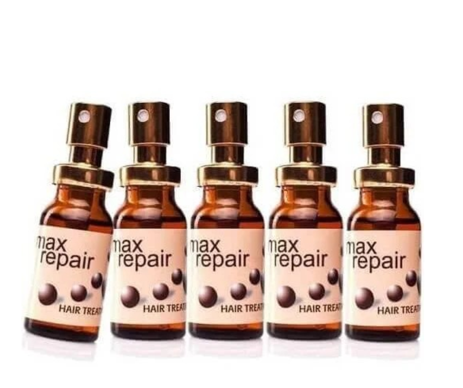 אמפולות  תרסיס לשיקום שיער יבש ופגום מקס ריפר