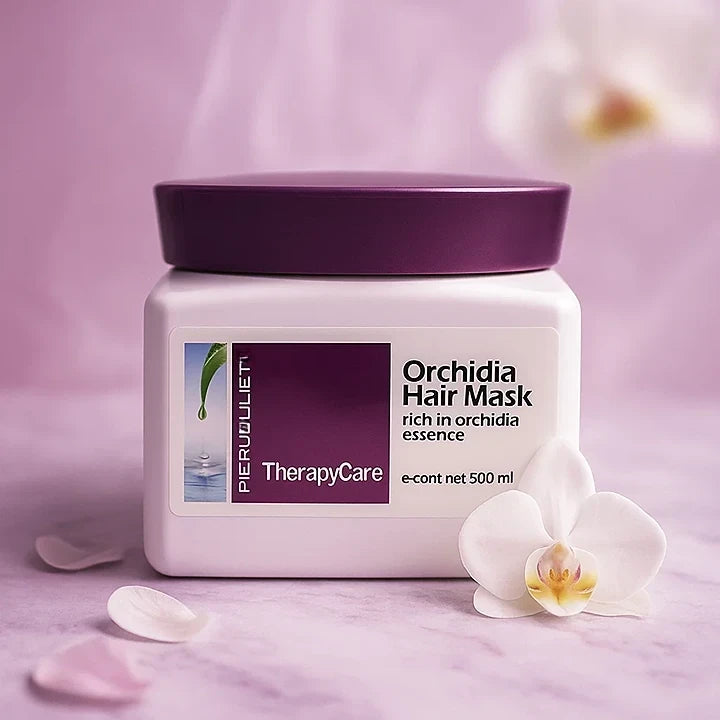 מסכה אורכידאה לשיער מתולתל מבית פייר ג'ולייט